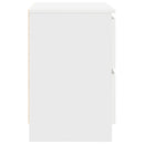 tv-bord 60x35x54 cm konstrueret træ hvid