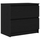 tv-bord 60x35x54 cm konstrueret træ sort
