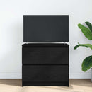 tv-bord 60x35x54 cm konstrueret træ sort