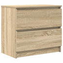 tv-bord 60x35x54 cm konstrueret træ sonoma-eg