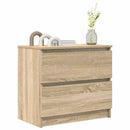 tv-bord 60x35x54 cm konstrueret træ sonoma-eg