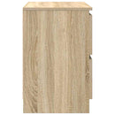 tv-bord 60x35x54 cm konstrueret træ sonoma-eg