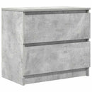 tv-bord 60x35x54 cm konstrueret træ betongrå