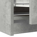 tv-bord 60x35x54 cm konstrueret træ betongrå