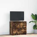 tv-bord 60x35x54 cm konstrueret træ røget egetræsfarve