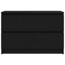 tv-bord 80x35x54 cm konstrueret træ sort