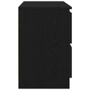 tv-bord 80x35x54 cm konstrueret træ sort