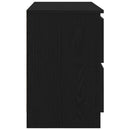 tv-bord 80x35x54 cm konstrueret træ sort