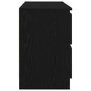 tv-bord 100x35x54 cm konstrueret træ sort