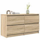 tv-bord 100x35x54 cm konstrueret træ sonoma-eg