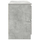 tv-bord 100x35x54 cm konstrueret træ betongrå