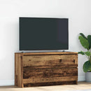 tv-bord 100x35x54 cm konstrueret træ antikt trælook