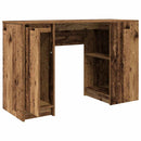 skrivebord 120x42x76 cm konstrueret træ antikt træ
