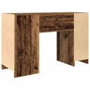 skrivebord 120x42x76 cm konstrueret træ antikt træ