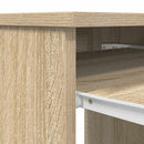 skrivebord 86x49x76 cm konstrueret træ sonoma-eg