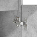 skrivebord 86x49x76 cm konstrueret træ betongrå