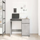 skrivebord 86x49x76 cm konstrueret træ betongrå