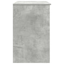 skrivebord 86x49x76 cm konstrueret træ betongrå