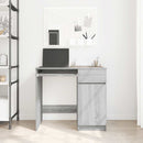 skrivebord 86x49x76 cm konstrueret træ grå sonoma-eg