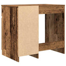 skrivebord 86x49x76 cm konstrueret træ gammelt trælook