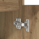 skrivebord 86x49x76 cm konstrueret træ kunsteg