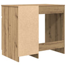 skrivebord 86x49x76 cm konstrueret træ kunsteg