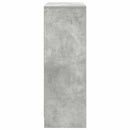 skænk med skuffer og låger 73x31x90 cm betongrå
