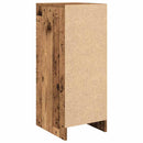skoreol 29,5x34x76 cm konstrueret træ gammelt træ-look
