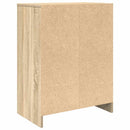 skoreol 57x34x76 cm konstrueret træ sonoma-eg