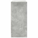 skoskab 57x34x76 cm konstrueret træ betongrå