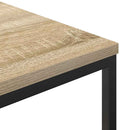 badeværelsesskab med hylder 36x35x95 cm sonoma-eg