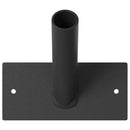 Flag Pol Holde Sort 13 x 6 x 0,2 cm Stål