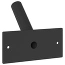 Flag Pol Holde Sort 13 x 6 x 0,2 cm Stål