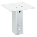stolpefødder firkantet 12 stk. 46x46 mm galvaniseret stål