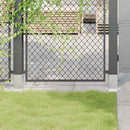 stolpefødder firkantet 4 stk. 91x91 mm galvaniseret stål