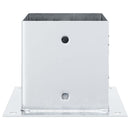 stolpefødder firkantet 4 stk. 141x141 mm galvaniseret stål