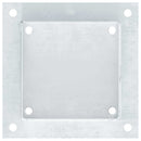stolpefødder firkantet 12 stk. 141x141 mm galvaniseret stål