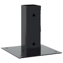 stolpefødder firkantet 12 stk. 46x46 mm pulverlakeret stål