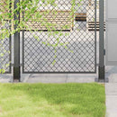 stolpefødder firkantet 12 stk. 61x61 mm pulverlakeret stål
