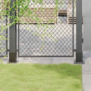 stolpefødder firkantet 12 stk. 91x91 mm pulverlakeret stål