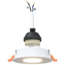 Spotlight 12 pcs Hvid 9 x 9 x 2 cm Aluminium