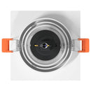 Spotlight 6 pcs Hvid 9 x 9 x 2 cm Aluminium