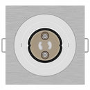Spotlight 6 pcs Sølv 9 x 9 x 2 cm Aluminium