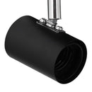 Loftsspot med spotlights Sort 6,5 x 6 x 11,5 cm Metal