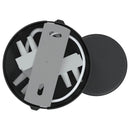 Loftsspot med spotlights Sort 6,5 x 6 x 11,5 cm Metal