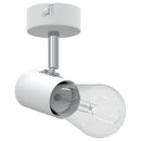 Loftsspot med spotlights Hvid 6,5 x 6 x 11,5 cm Metal