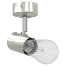Loftsspot med spotlights Nikkel 6,5 x 6 x 11,5 cm Metal