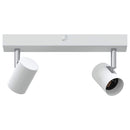 Loftsspot med spotlights Hvid 26 x 6,5 x 11,5 cm Metal