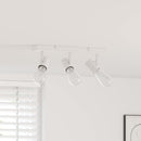 Loftsspot med spotlights Hvid 38 x 6,5 x 11,5 cm Metal