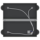 Loftsspot med spotlights Sort 26,5 x 26 x 11,5 cm Metal